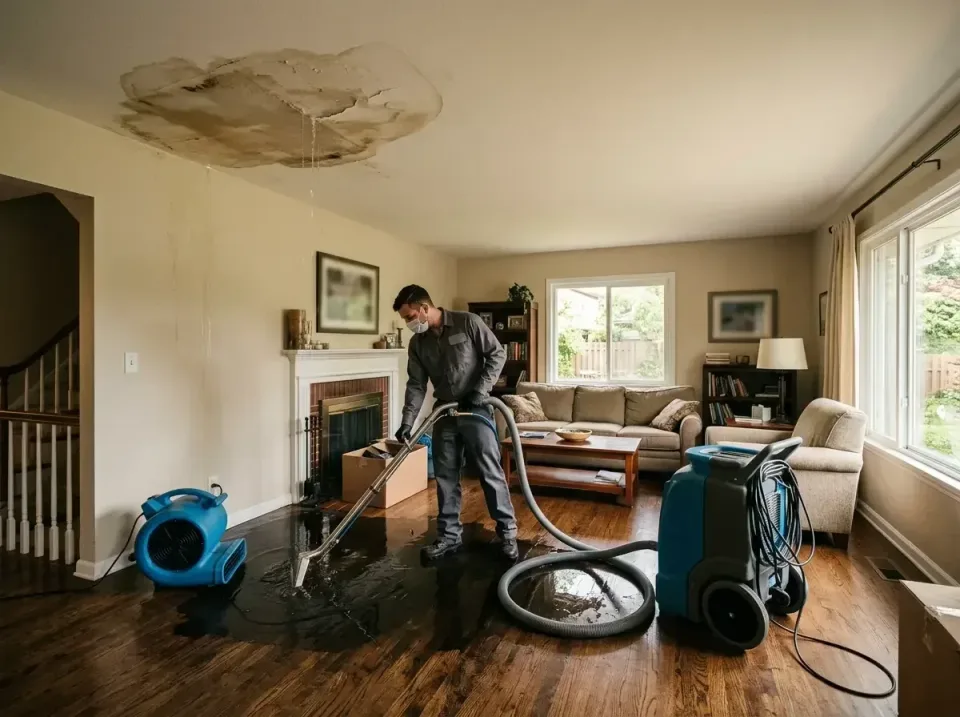 attic-pipe-burst-ceiling-drip-008 — frequently asked questions, Water Damage Restoration & Carpet Care in Mount Carmel, OH